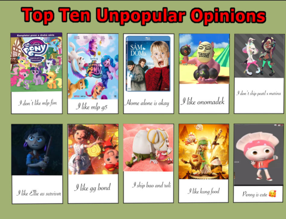 Top 10 Unpopular Opinions By Luznocedaforever On Deviantart Top 10 Unpopular Opinions By Luznocedaforever On Deviantart