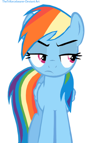 bad Rainbow Dash Vector not a vector vector