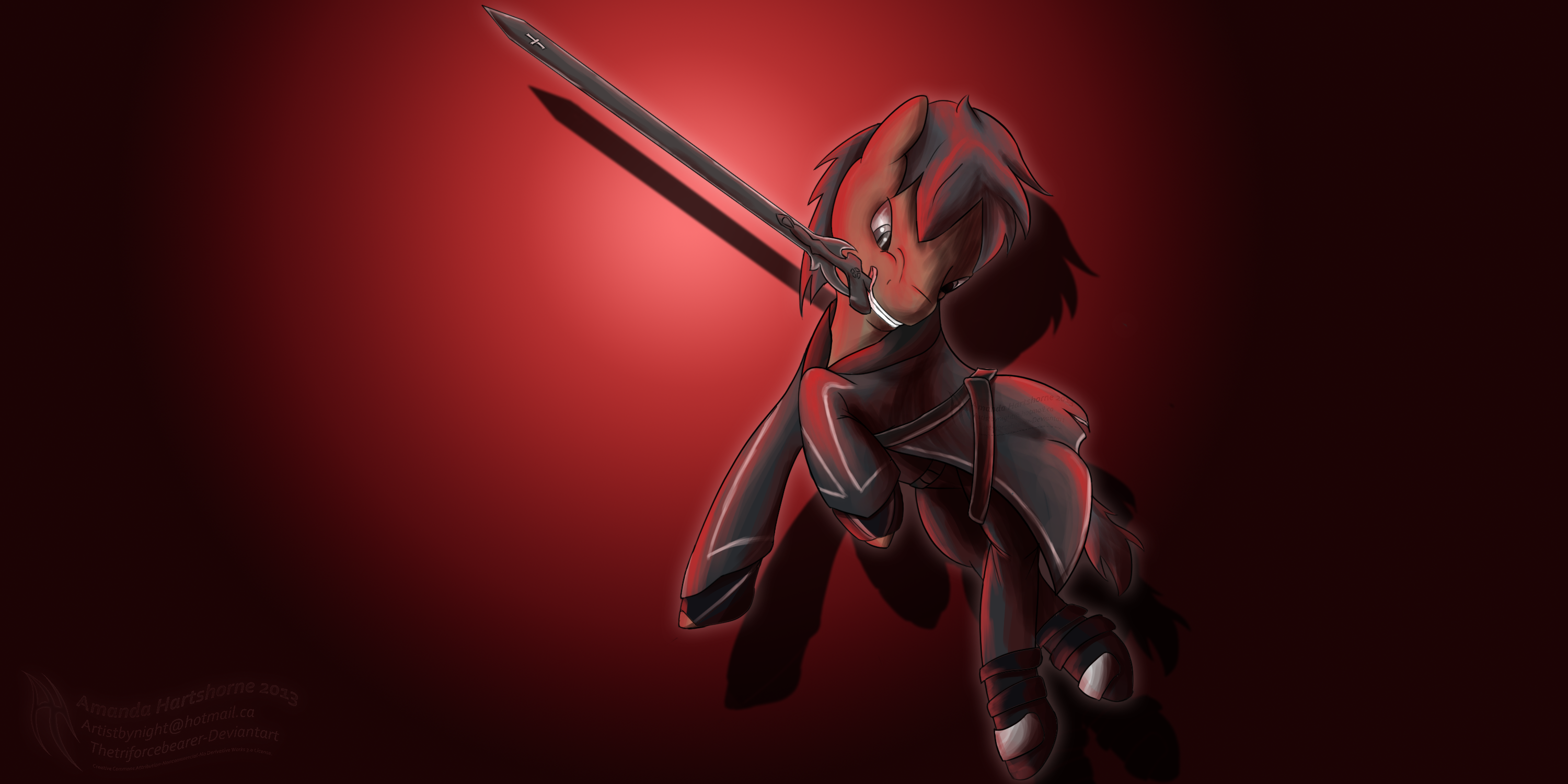 Sword Art Online Crossover-Kirito Ponified