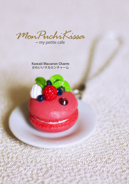 Kawaii Macaron Charm