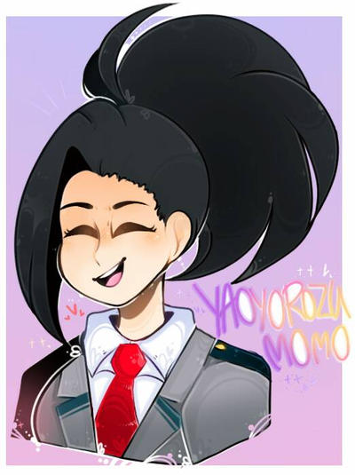 Momo Yaoyorozu By BenyaMoshka On DeviantArt momo-yaoyorozu-by-benyamoshka-on-deviantart