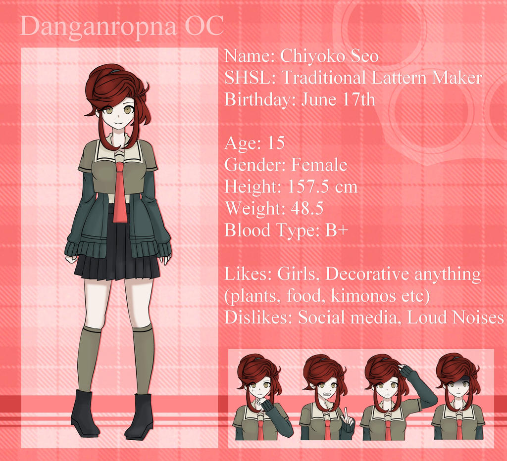 Danganronpa OC Chiyoko Seo by Rei-Microwave on DeviantArt