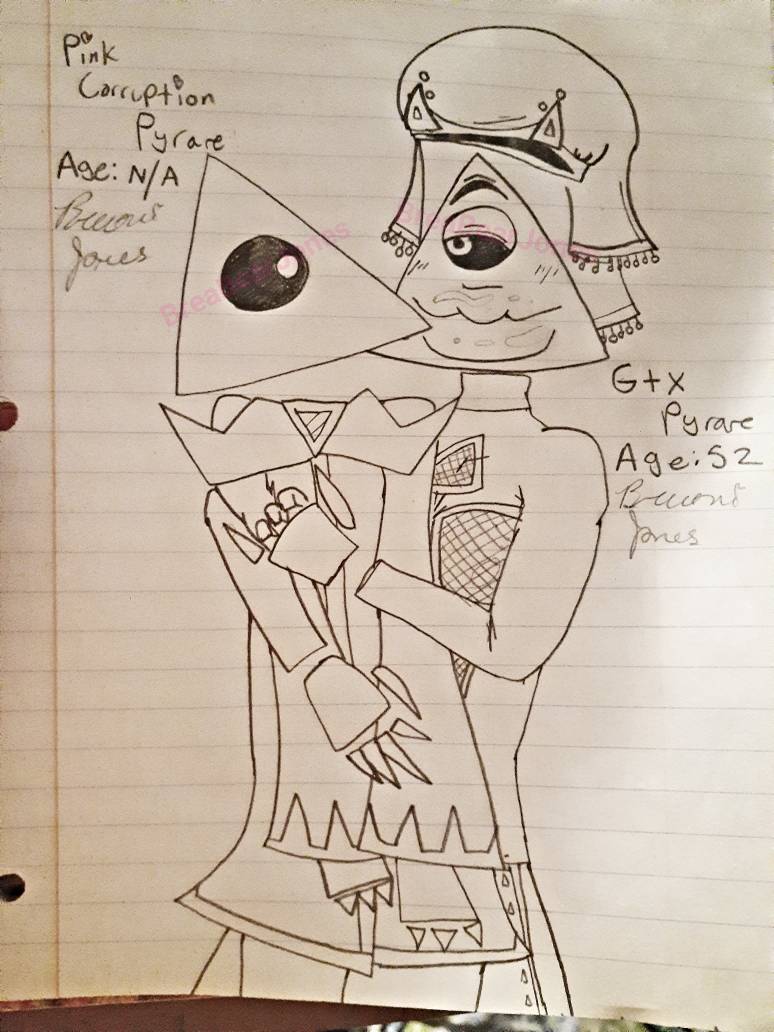 Pink Corruption Pyrare And GTX Pyrare by MireiTouyama on DeviantArt