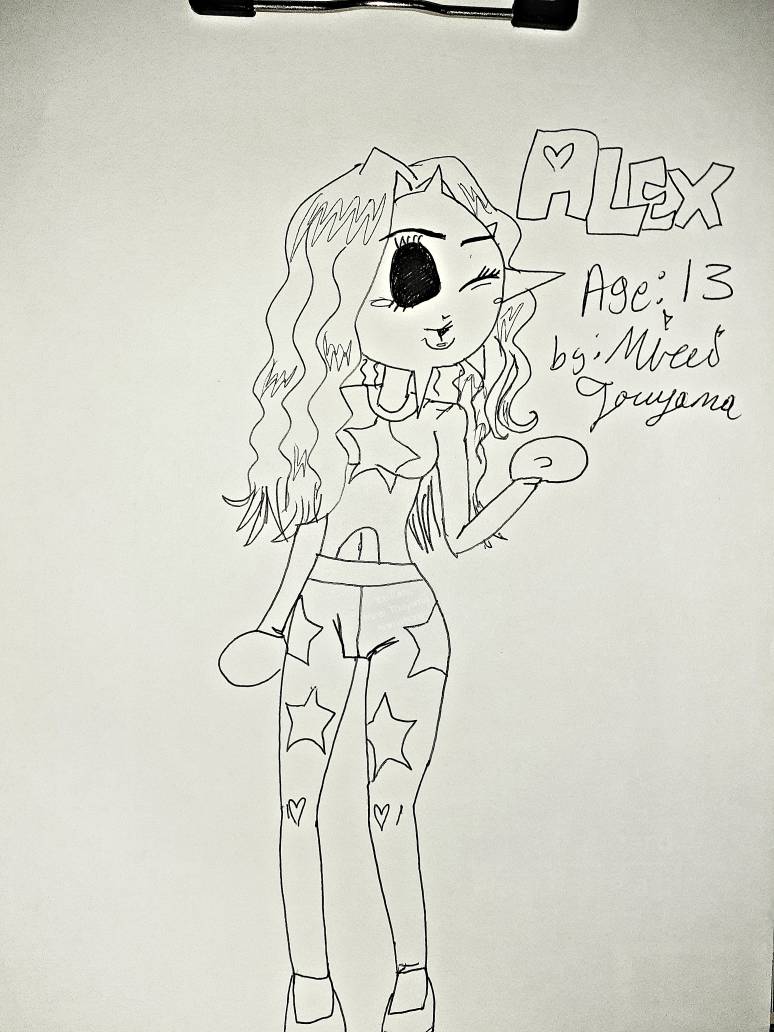 Deviantart Alex B Alex Showing Off by MireiTouyama on DeviantArt