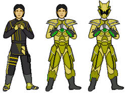Gold Dragon Blood Ranger