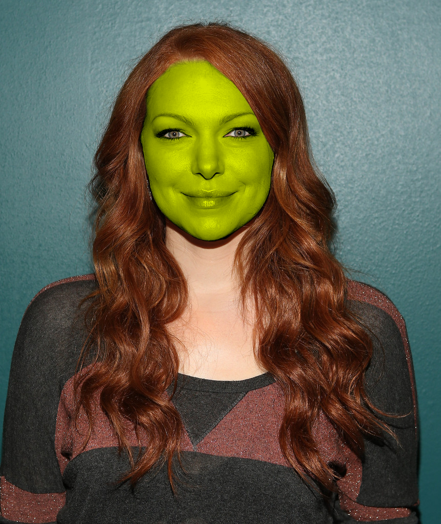 Laura Prepon Masked