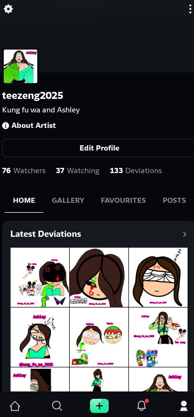 Generic Deviantart Profile My profile picture by teezeng2025 on DeviantArt