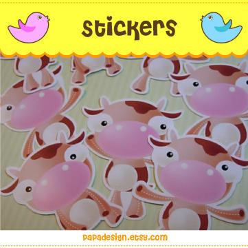Sticker Set - Moo by Papacan on DeviantArt