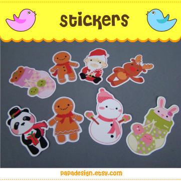 X'mas Stickers