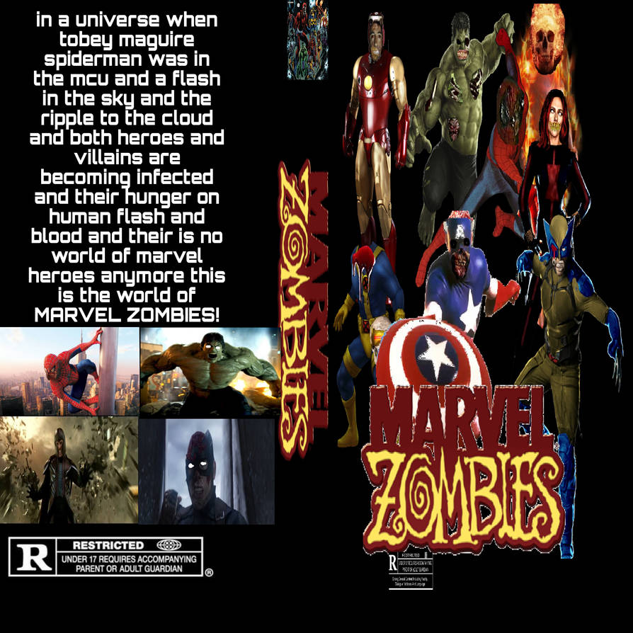 Marvel zombies r rated movie DVD cover by Angrycraft67 on DeviantArt