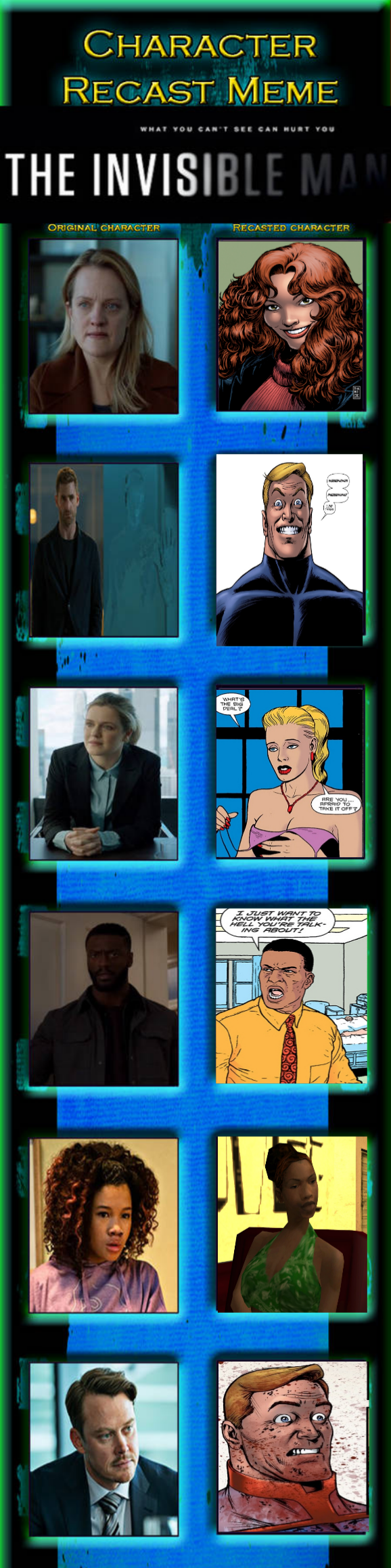 Every Invisible Meme Invisible recast meme by Angrycraft67 on DeviantArt