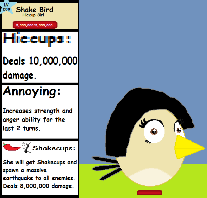 Angry Birds Epic 2 Bonus Suit for Shake Bird by Mario1998 on