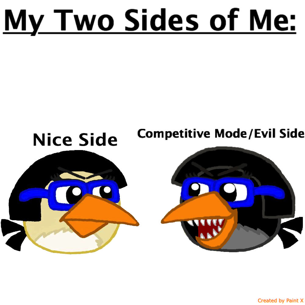 The two sides of me