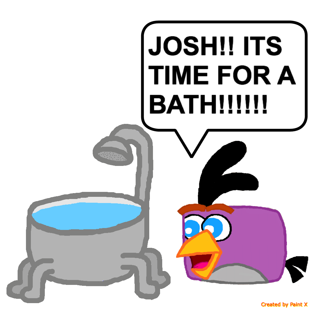 Josh's Bath Time with Roger Part 1