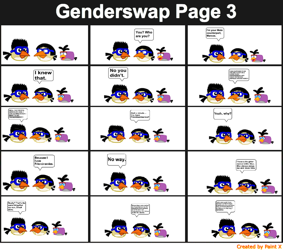 Genderswap Comic Page 3