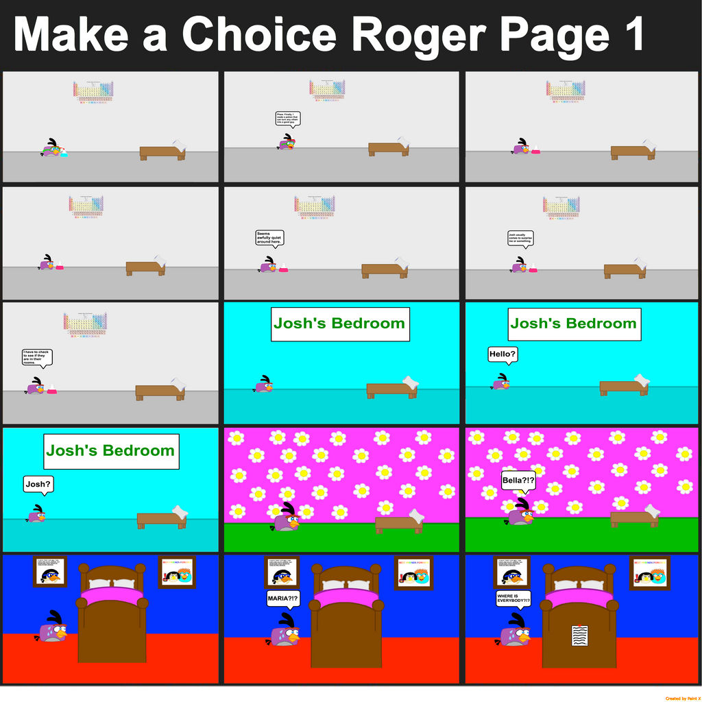 Make a Choice Roger Comic Page 1 by Mario1998 on DeviantArt