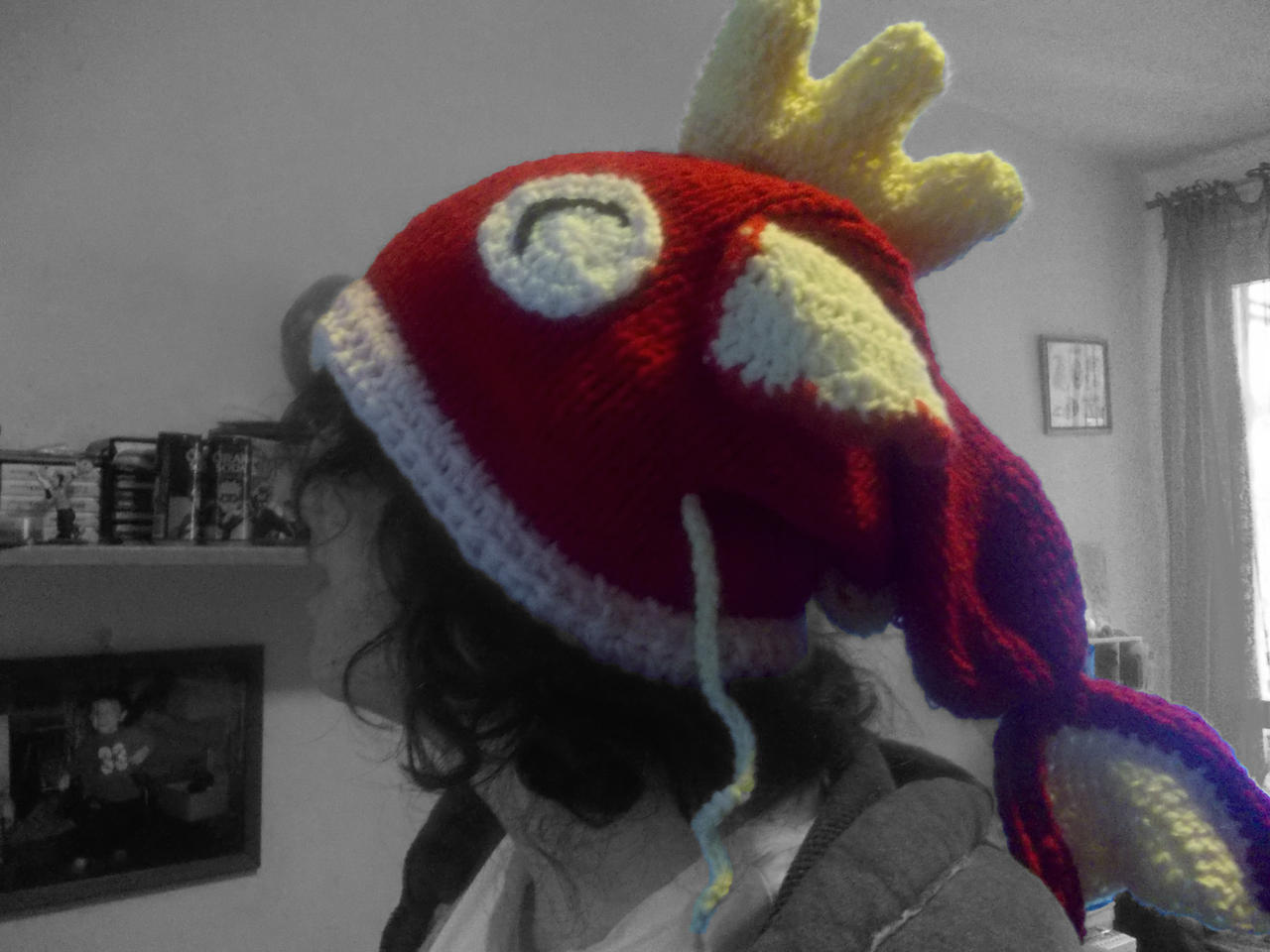 Magikarp hat by edoardog on DeviantArt