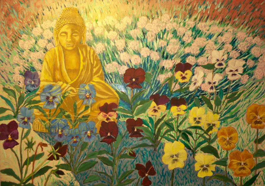 Buddha in the garden