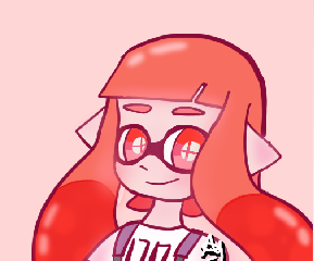 Inkling girl from smash bros