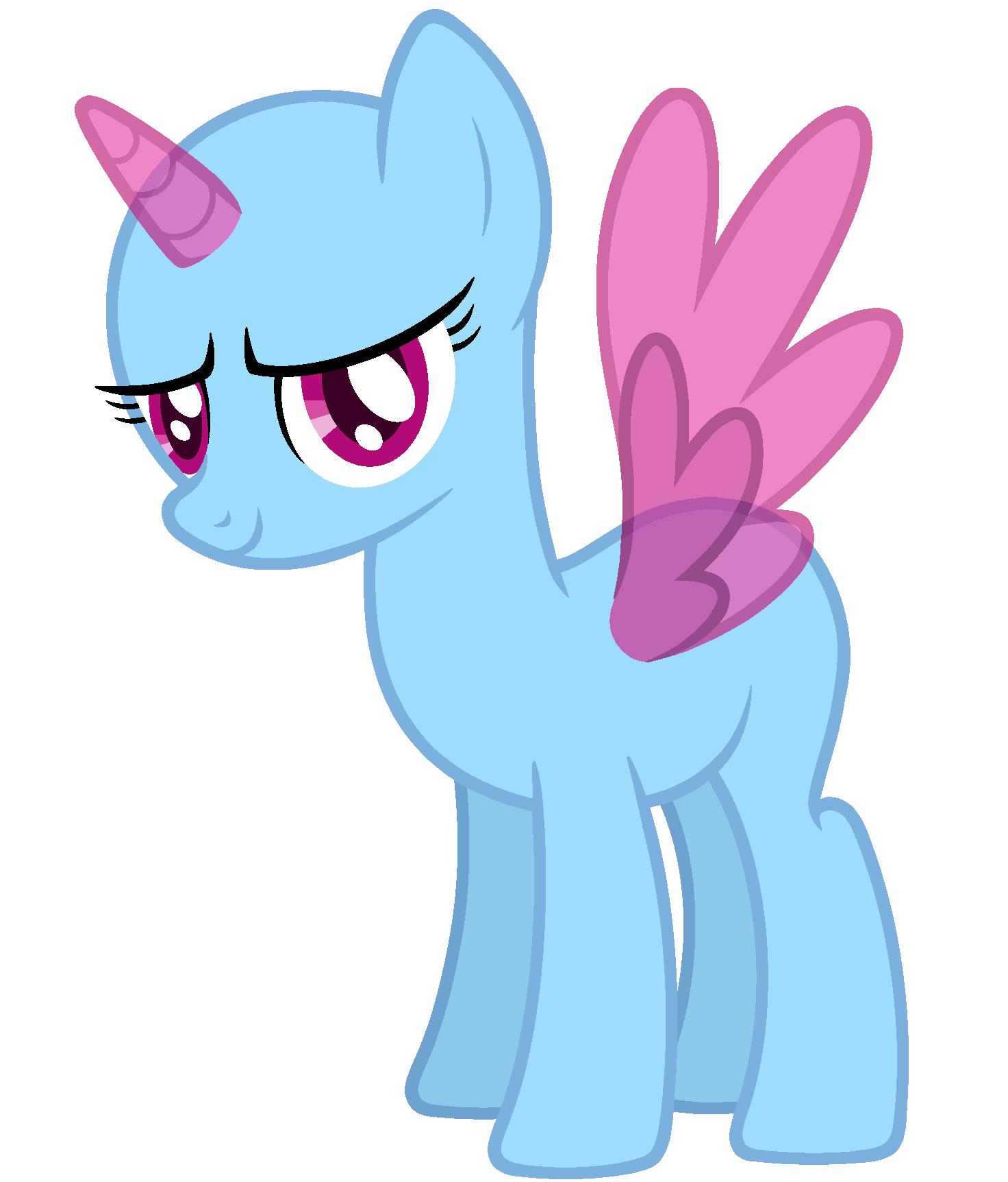 Bashful Rainbow Dash Base by Gloominosity on DeviantArt