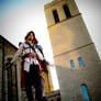 Ezio costume: Perched