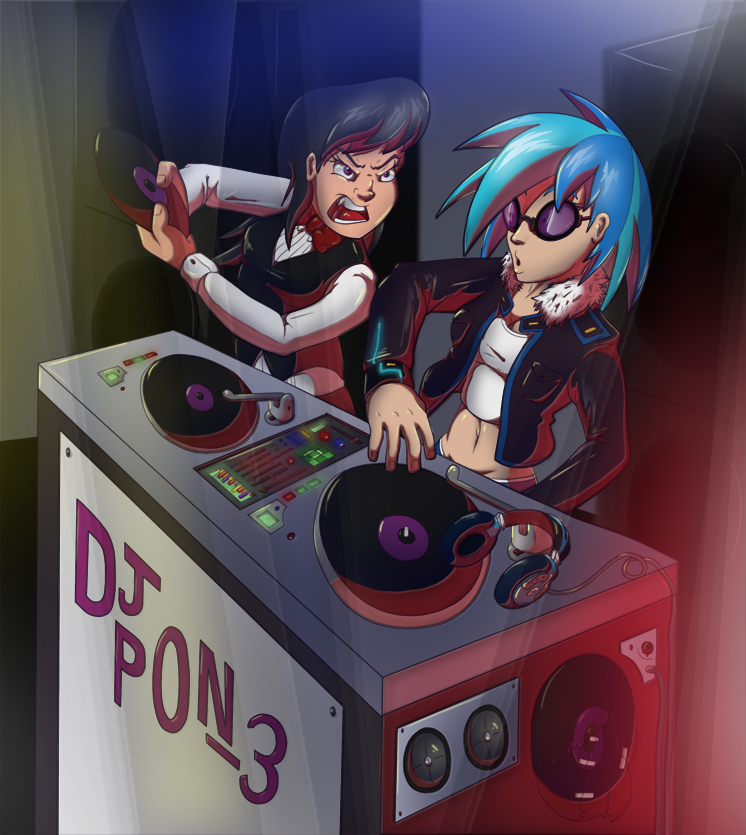 Vinyl/Octavia: Scratching Vinyl