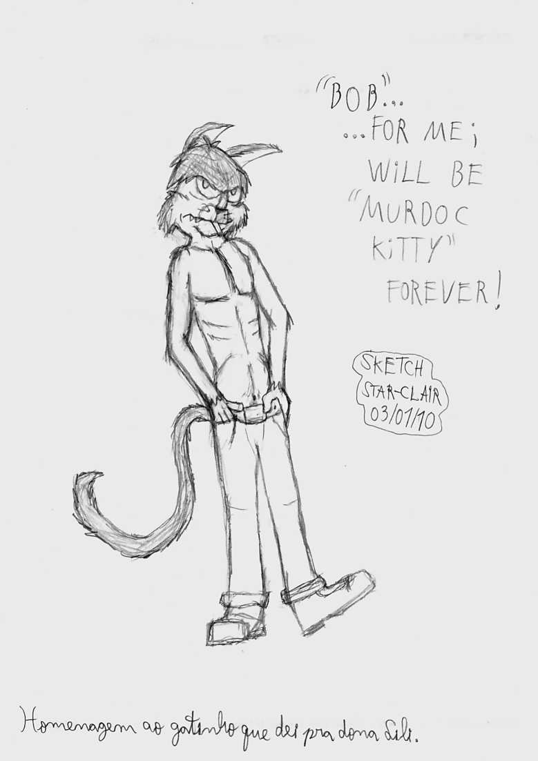 Murdoc Kitty - Sketch