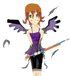 BlackwingArmedWing girl draft