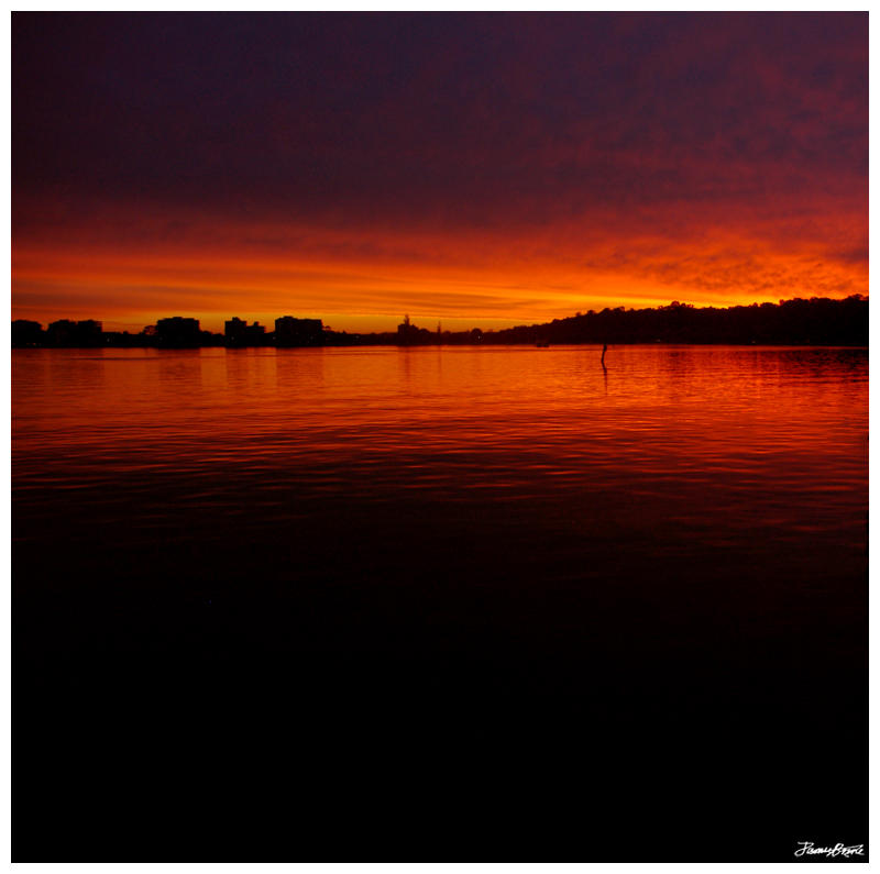 Perth River by Sunset