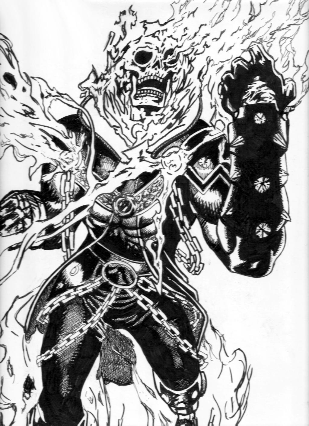 ghost rider by Heidelmeier17 on DeviantArt