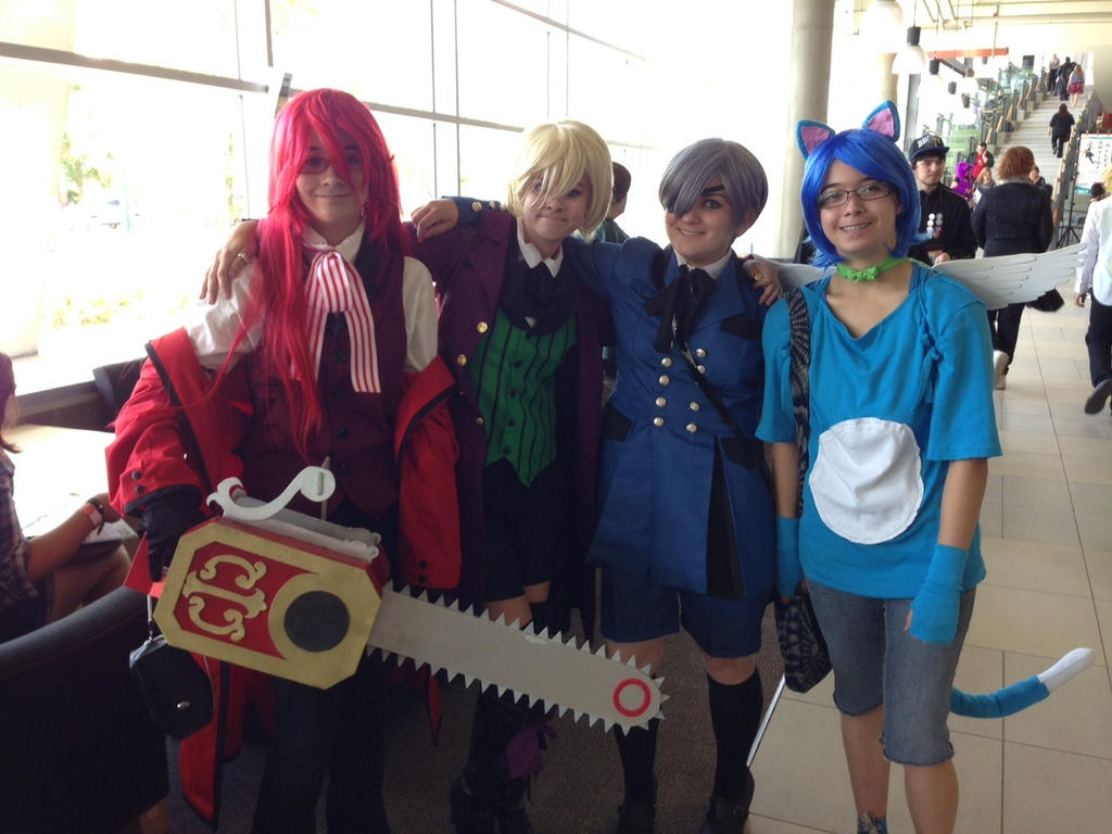 Black Butler Group (and happy)