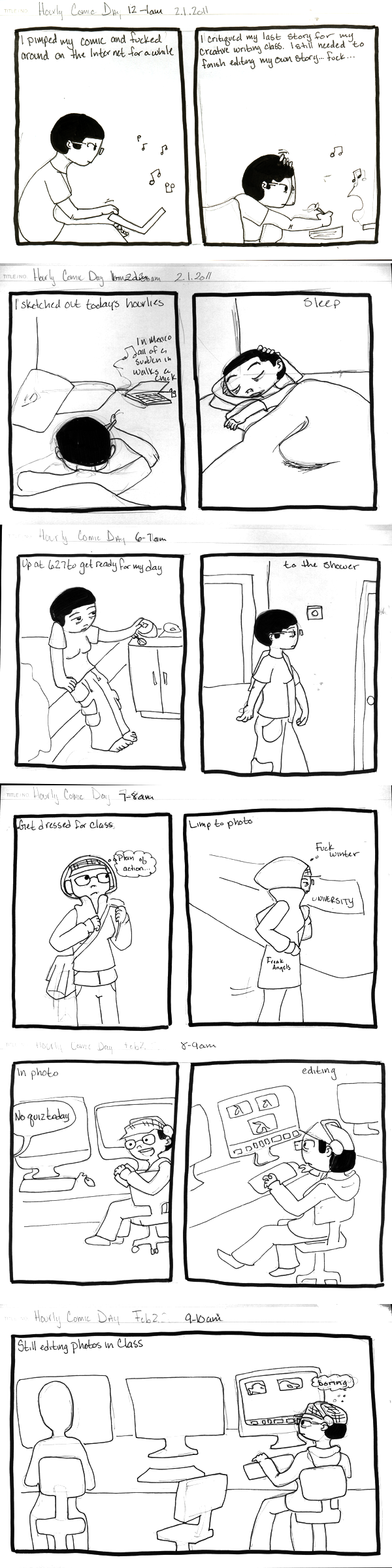 Hourly Comic Day 2011 pt1