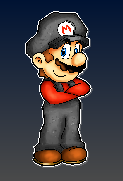 Rock Mario by Kopejo on DeviantArt