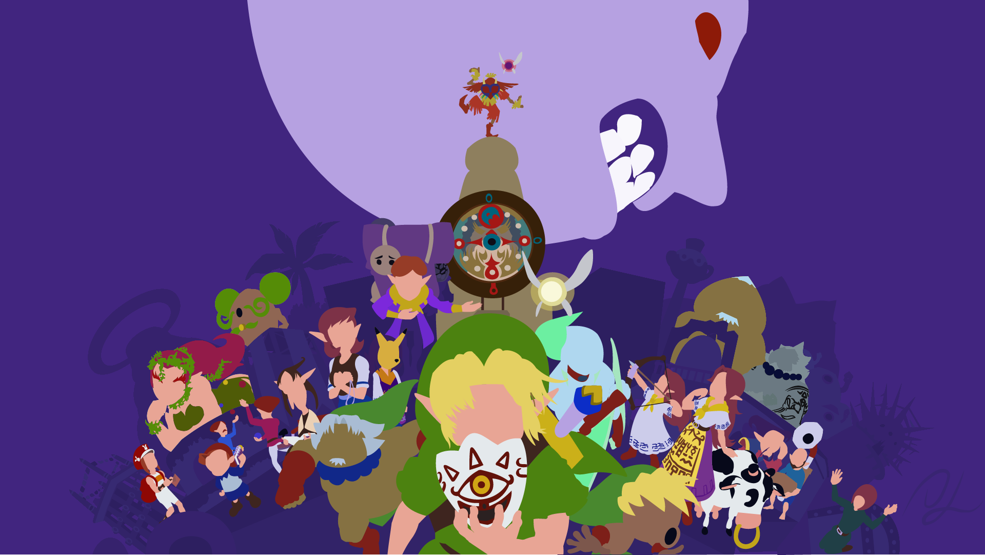 Majora's Mask: Link by Krukmeister on DeviantArt