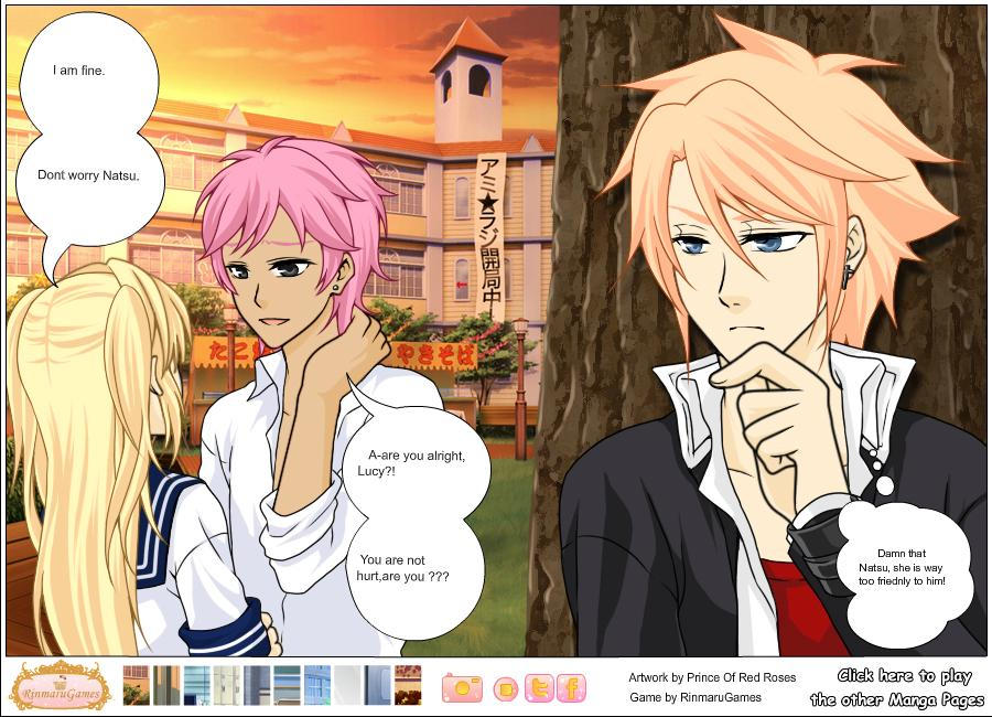 Natsu Lucy comic pg 3 by EvickaJensenova on DeviantArt