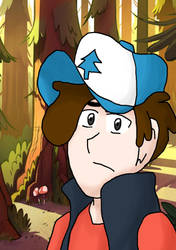 Dipper Pines by Abi-Chan14