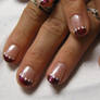 Maroon French Tips - part 1