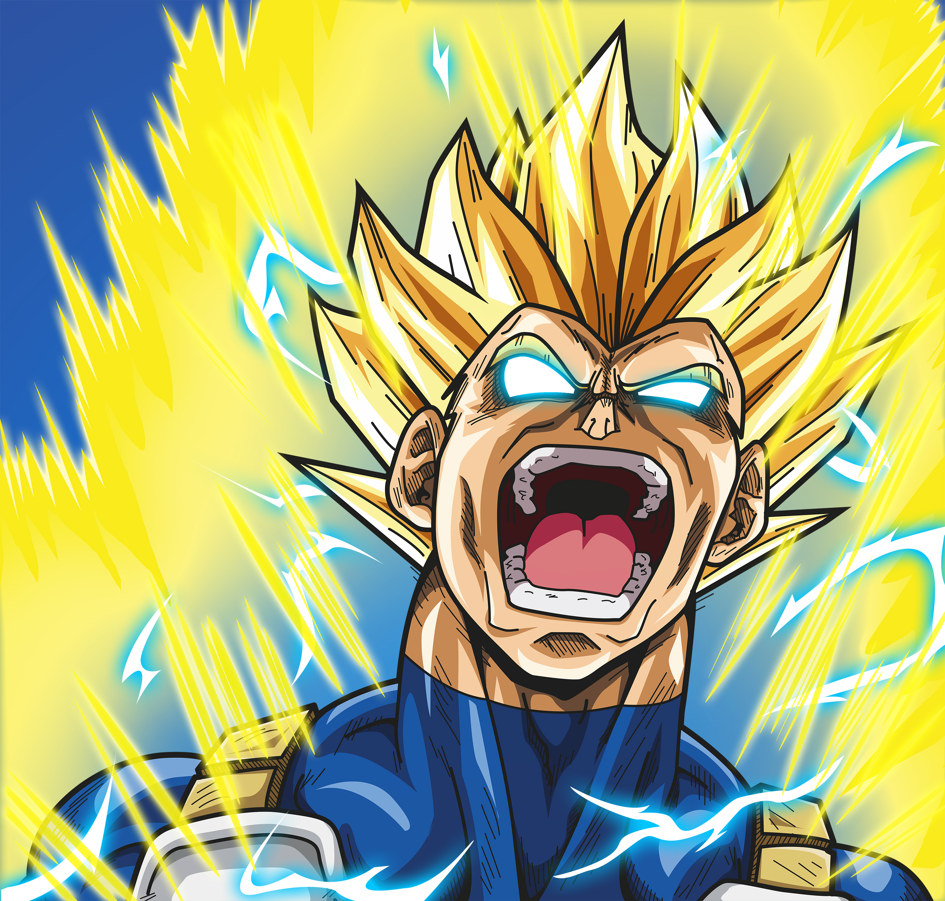 Lonely on X: 'I am Super Saiyan Grade 2 Vegeta.