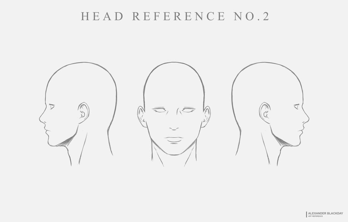 Head Reference No. 2 by Alexander-Blackday on DeviantArt