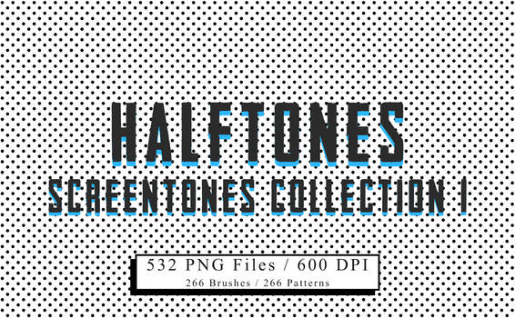 Screentones Collection 1 - Halftones - Download