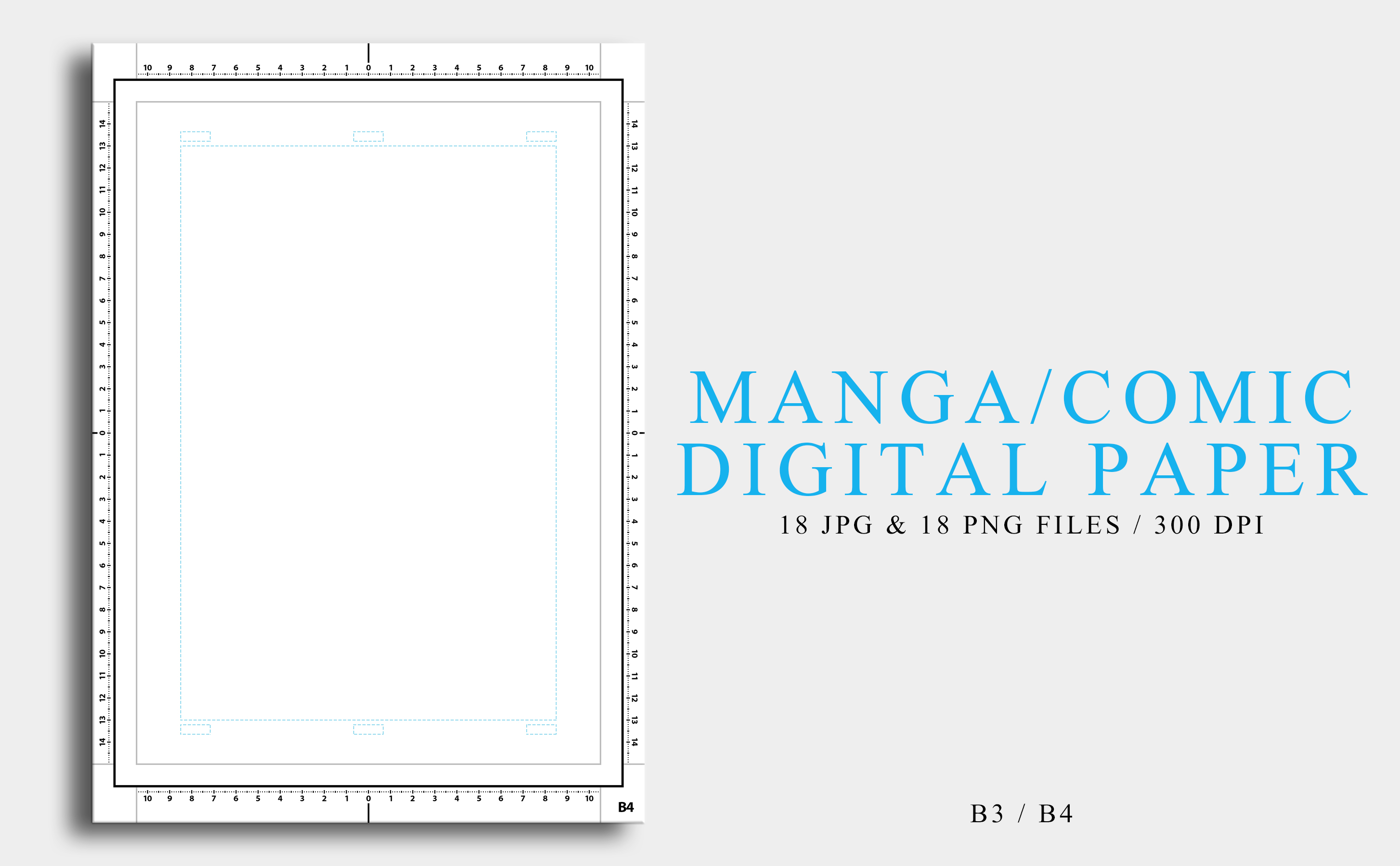 Manga and Comic Digital Paper - Download by Alexander-Blackday on