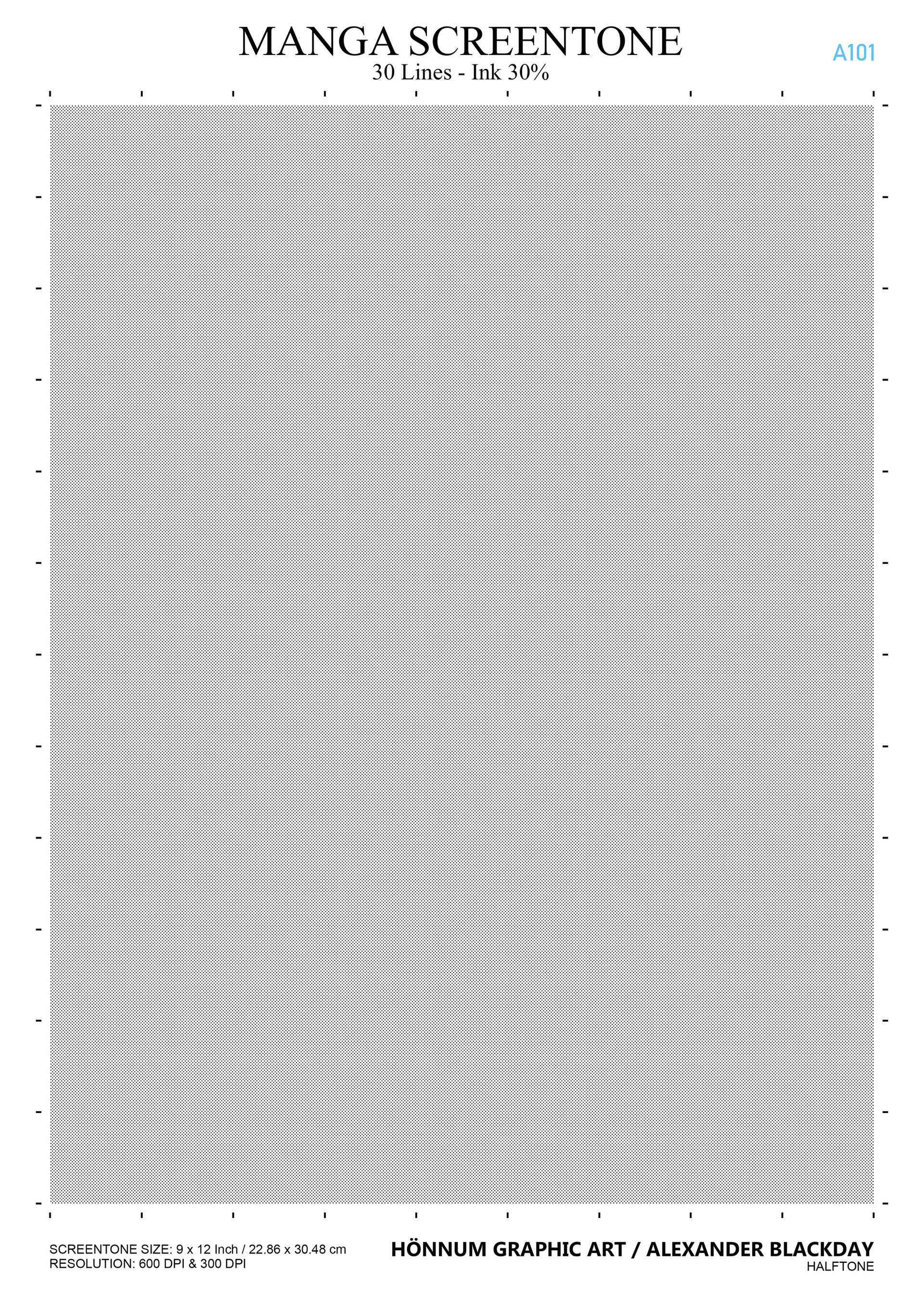 Halftone Comic Scan Manga Screentones Halftones No. 6 / 30 Lines by Alexander-Blackday on ...