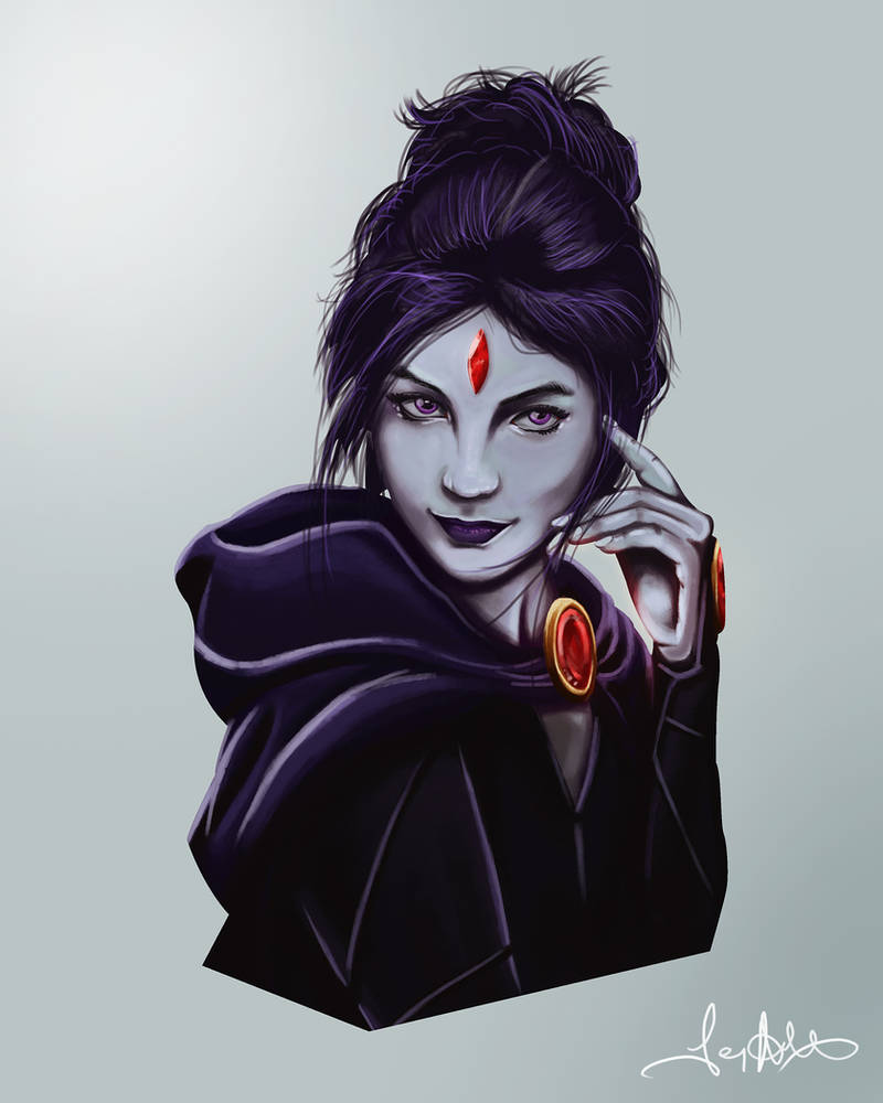 Raven - Portrait Study by TTinfinite on DeviantArt