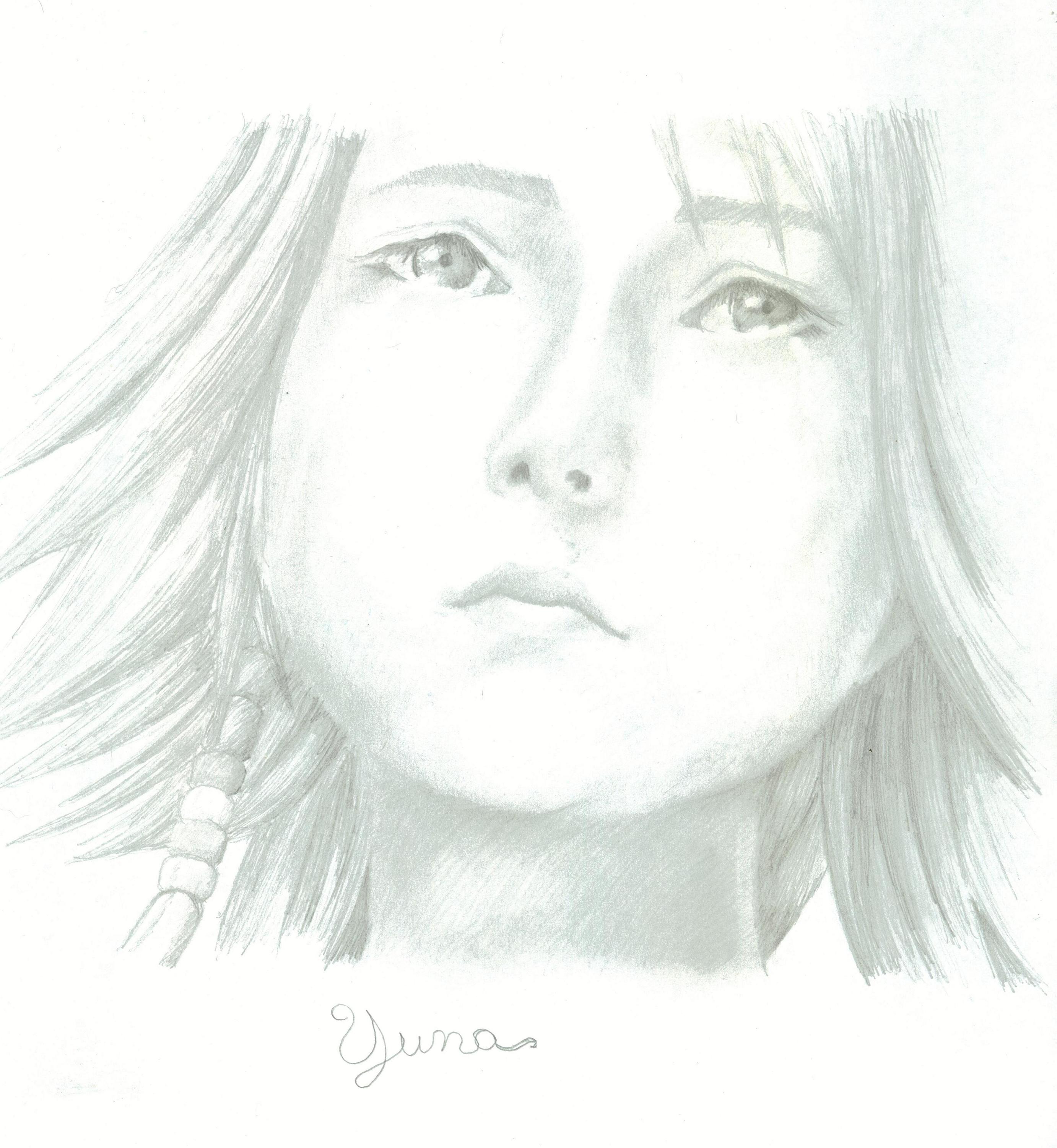 Yuna by WinglessAndTainted on DeviantArt