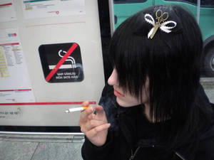 No smoking. Careface