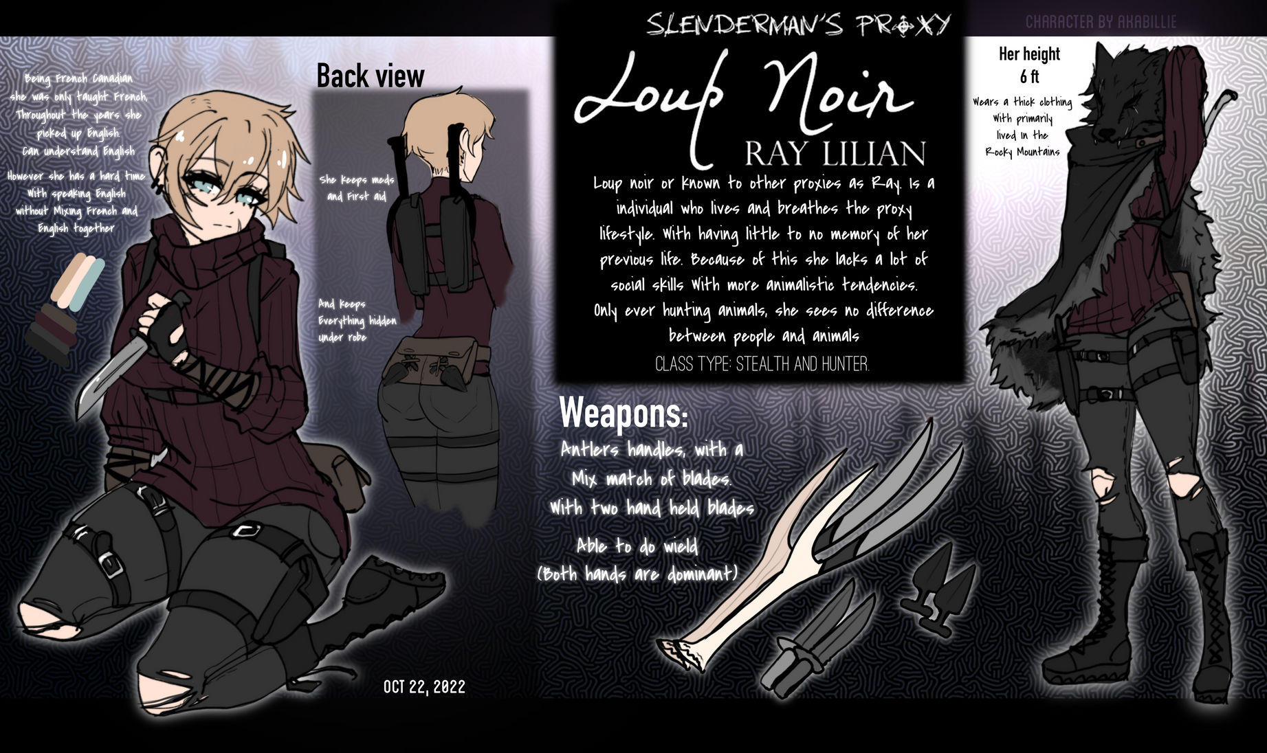 Proxy OC - Loup Noir// new look