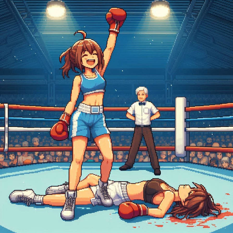 Bed Boxing Deviantart Female boxing club match result by airfold on DeviantArt