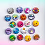 Slime Rancher Button Pins