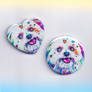 Rhinestone Puppy Buttons