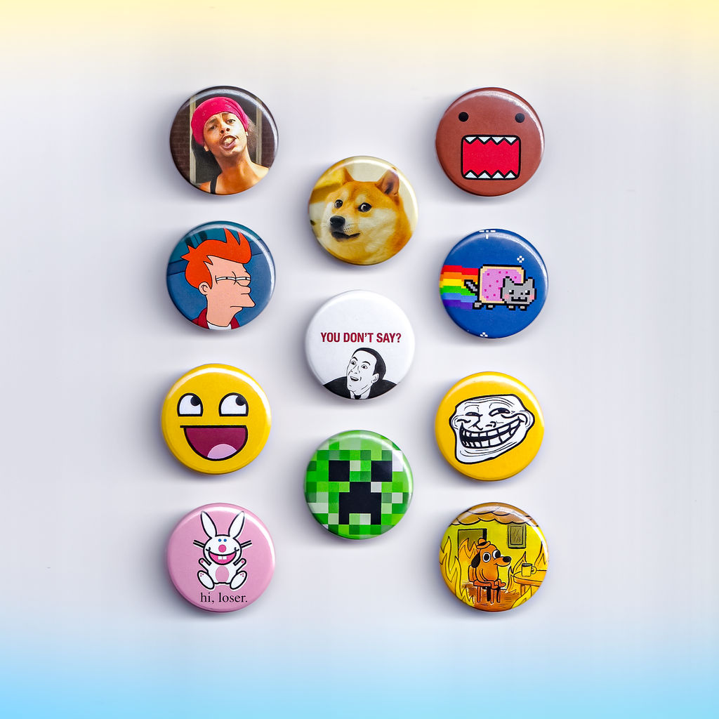 2010's Memes Buttons by Kyrakita on DeviantArt